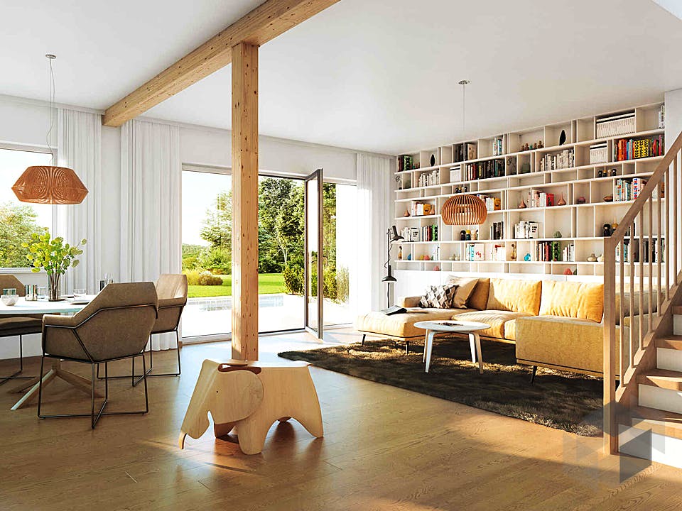 Duplex D113 Small von VARIO-HAUS Innenansicht