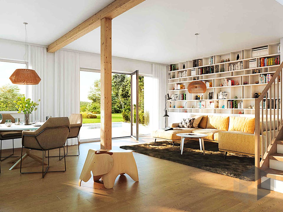 Duplex D113 XLARGE von VARIO-HAUS Innenansicht