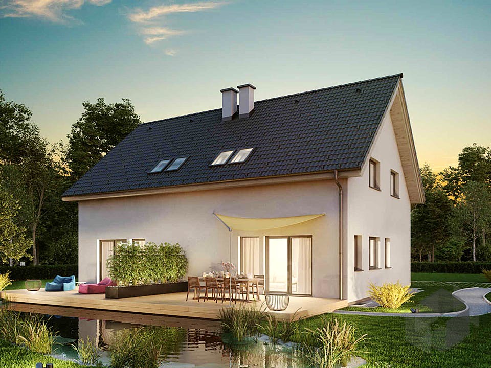 Duplex D97 von VARIO-HAUS Außenansicht