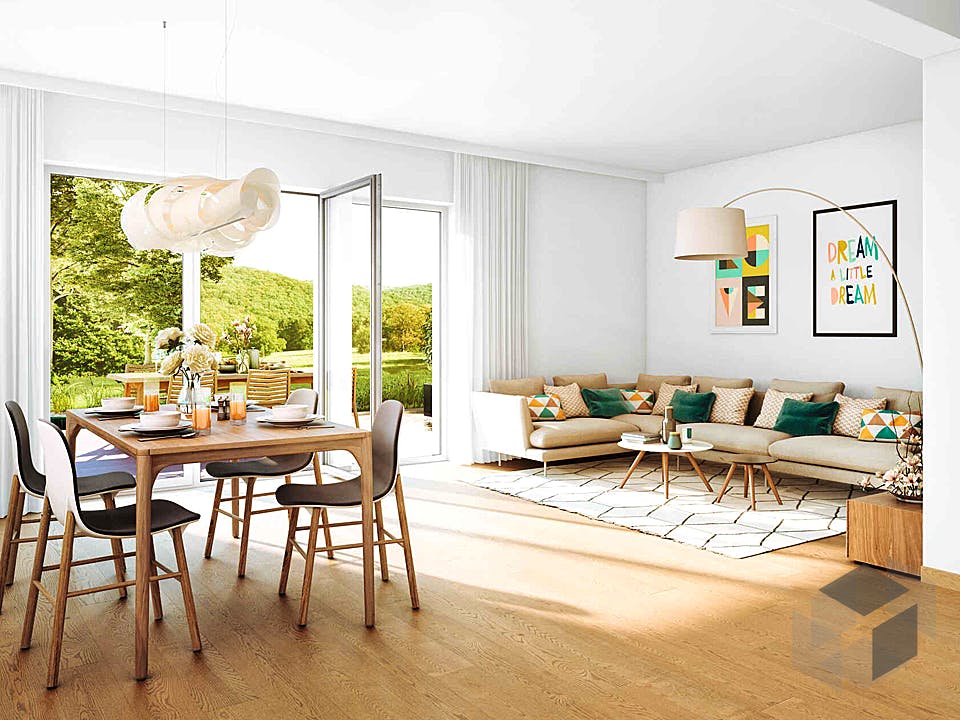Duplex D97 von VARIO-HAUS Innenansicht