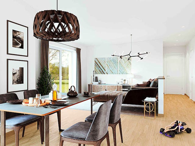 Fertighaus Family Compact von Vario-Haus - Deutschland Schlüsselfertig ab 285970€, Bungalow Innenansicht 1