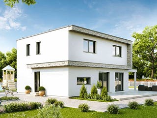 Fertighaus Family Edition von Vario-Haus - Österreich Schlüsselfertig ab 351800€, Cubushaus Außenansicht 2