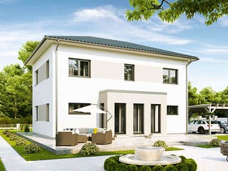 Fertighaus Family Life von Vario-Haus - Österreich Schlüsselfertig ab 392910€, Stadtvilla Außenansicht 1