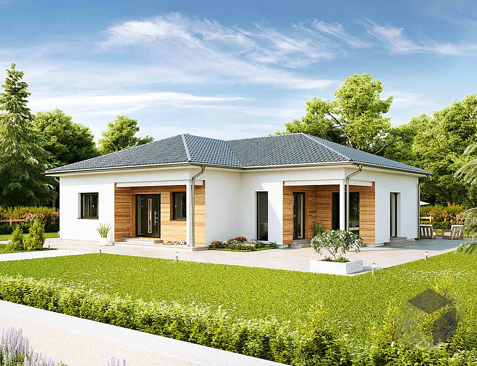 Einfamilienhaus Bungalow W136 von VARIO-HAUS | Fertighaus.de