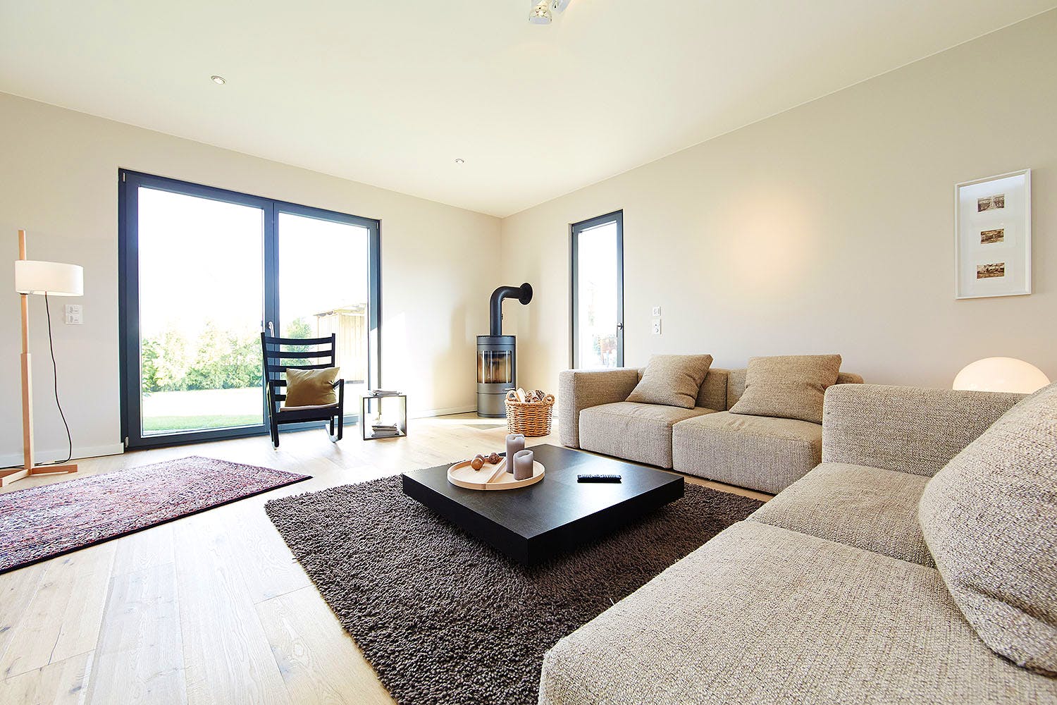 Fertighaus Venetien von GUSSEK HAUS Schlüsselfertig ab 334300€, Bungalow Innenansicht 1