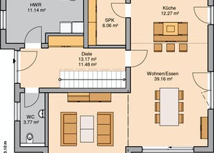 Architektenhaus Vero Grundriss