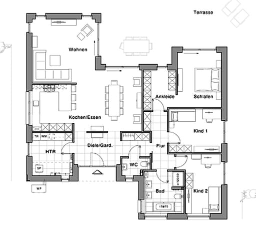 Viebrockhaus Edition 800 B Floorplan 1