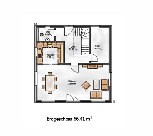 Das Vielseitige 130 Floorplan 1