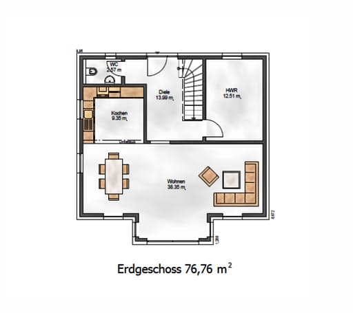 Das Vielseitige 153 Floorplan 1