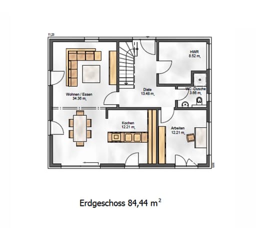 Das Vielseitige 167 Floorplan 1