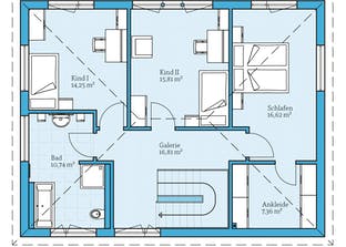 Villa 165 Grundriss