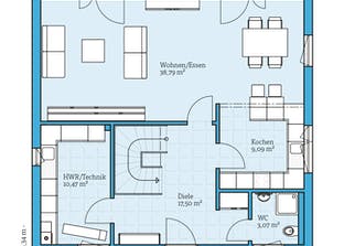 Villa 156 Grundriss