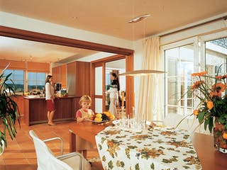 Fertighaus Villa Mediterrana von Keitel-Haus, Stadtvilla Innenansicht 1