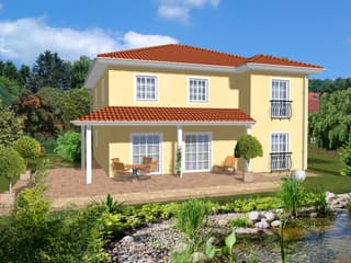 Fertighaus Villa Torino von SOLID-HAUS, Stadtvilla Außenansicht 2