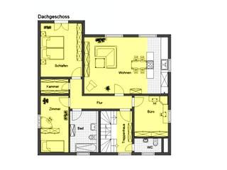 Fertighaus Villa Torino von SOLID-HAUS, Stadtvilla Grundriss 1
