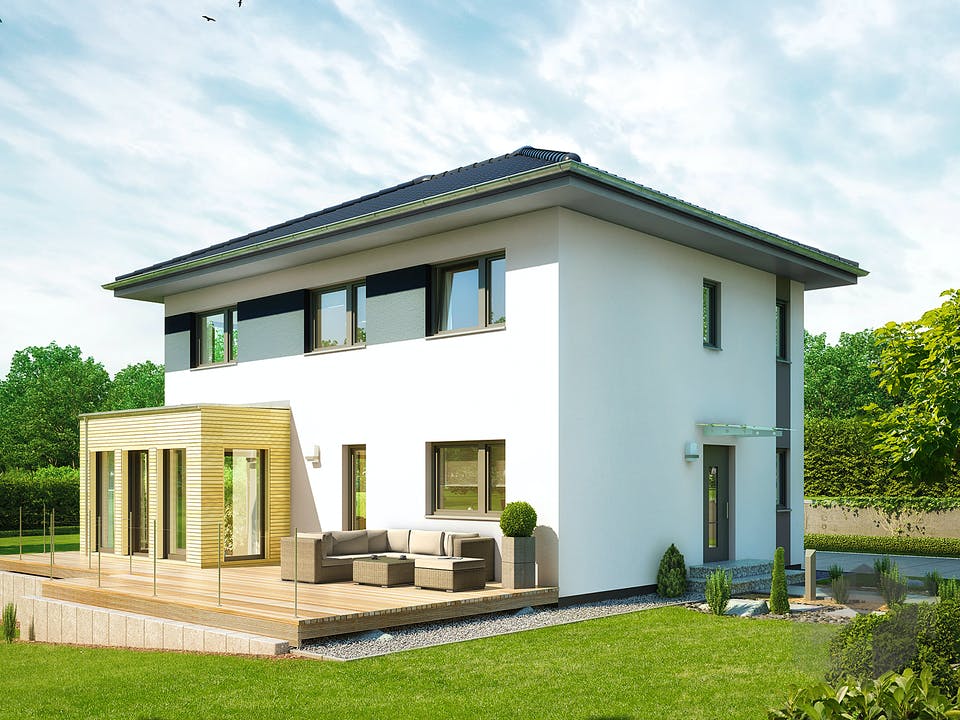 Villa 142 von Hanse Haus Außenansicht