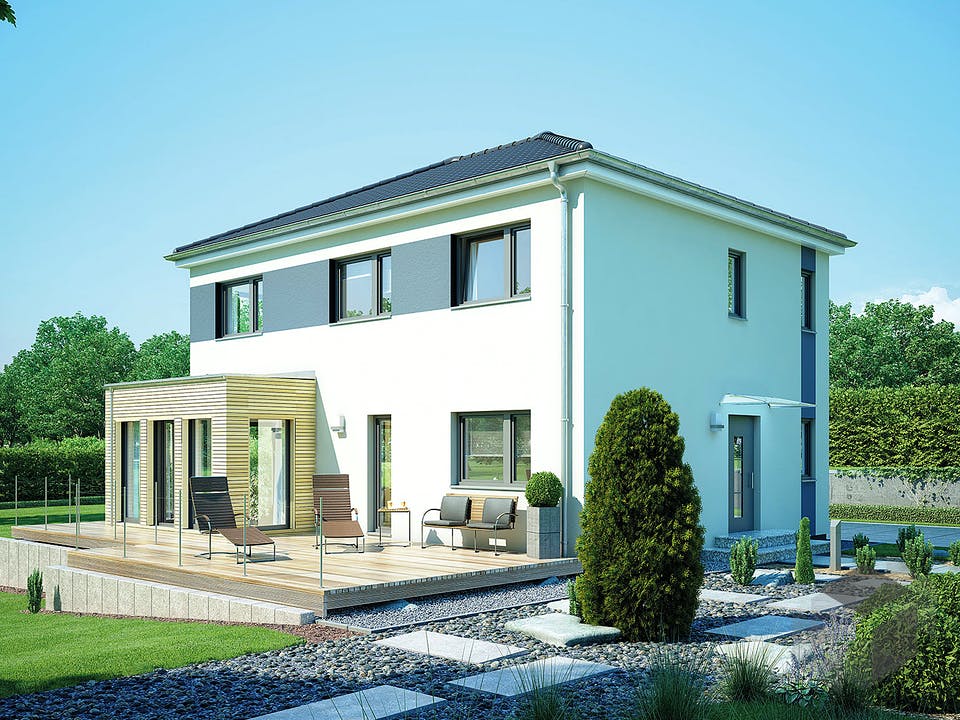 Villa 142 von Hanse Haus Außenansicht