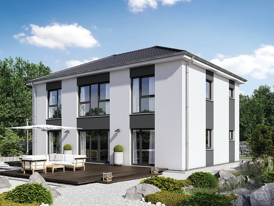 Villa 183 von Hanse Haus Außenansicht