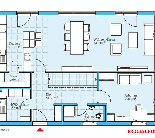 Hanse - Villa 183 Floorplan 1