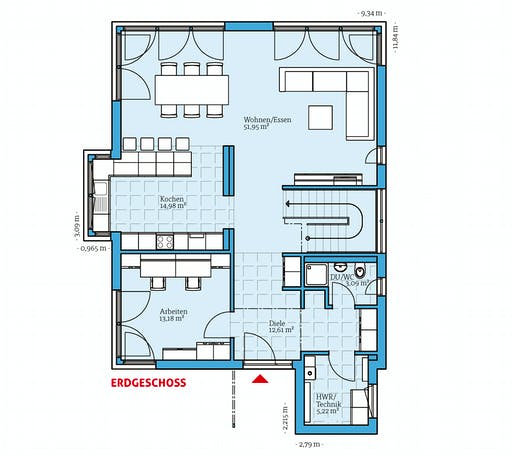 Hanse - Villa 189 Floorplan 1