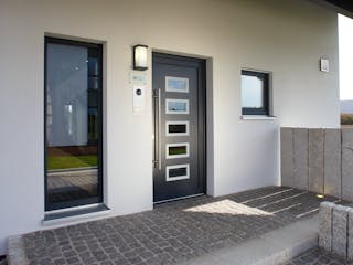 Fertighaus MH Köln - VIO 400 von FingerHaus Schlüsselfertig ab 435070€, Satteldach-Klassiker Außenansicht 7