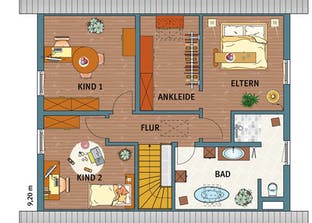 VIO 400 - Musterhaus Köln Grundriss