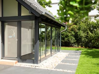 Fertighaus MH Mannheim - VIO 450 von FingerHaus, Satteldach-Klassiker Außenansicht 2