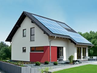 Fertighaus VIO 200 von FingerHaus, Satteldach-Klassiker Außenansicht 2