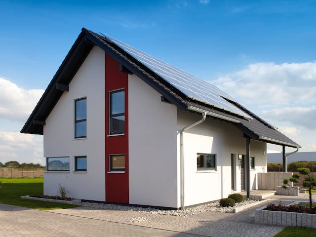 Fertighaus MH Köln - VIO 400 von FingerHaus Schlüsselfertig ab 408492€, Satteldach-Klassiker Außenansicht 4