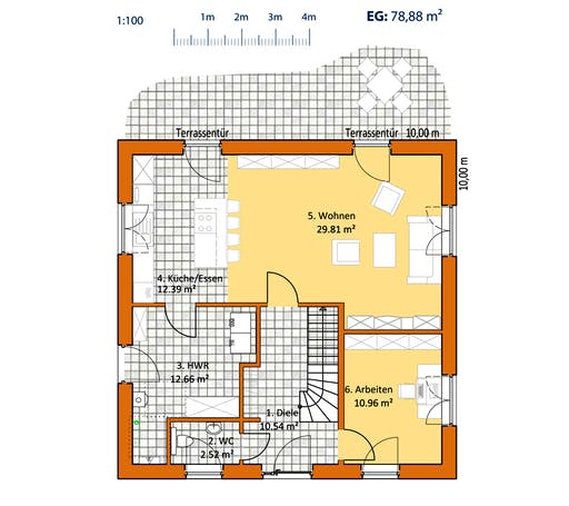 Virtus Toskana V 140 Floorplan 1