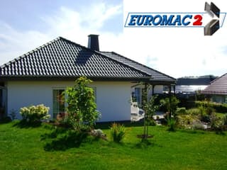 Massivhaus Vita 115 WBL von EUROMAC 2 S.A.S. Bausatzhaus ab 30585€, Bungalow Außenansicht 4