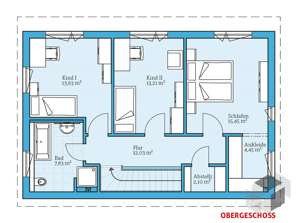 Vita 138 von Hanse Haus Grundriss