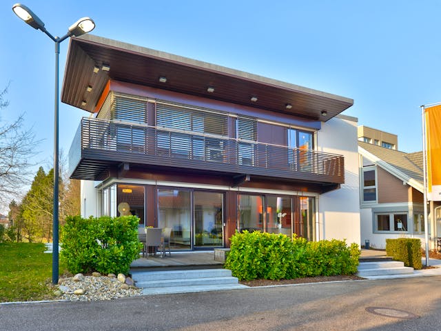 Fertighaus Vita-Cube - MH Fellbach von Regnauer Hausbau Schlüsselfertig ab 456700€, Cubushaus Außenansicht 2