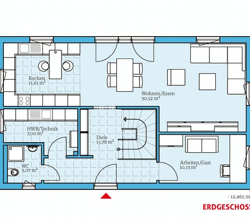 Hanse - Vita 156 Floorplan 1