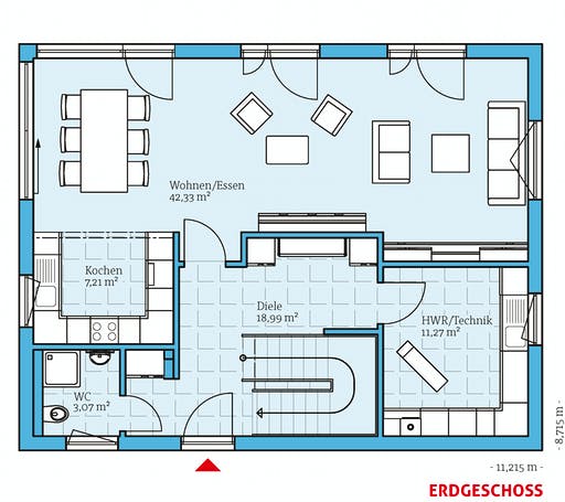 Hanse - Vita 165 Floorplan 1