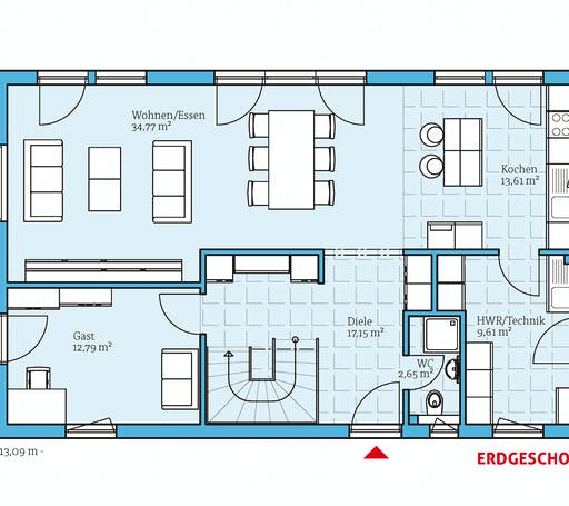Hanse - Vita 180 Floorplan 1
