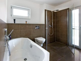 Fertighaus Volders von Regnauer Hausbau Schlüsselfertig ab 261445€, Pultdachhaus Innenansicht 2