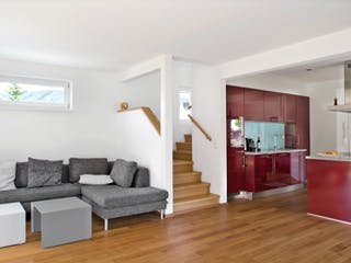 Fertighaus Volders von Regnauer Hausbau Schlüsselfertig ab 261445€, Pultdachhaus Innenansicht 3