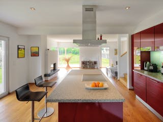 Fertighaus Volders von Regnauer Hausbau Schlüsselfertig ab 261445€, Pultdachhaus Innenansicht 4