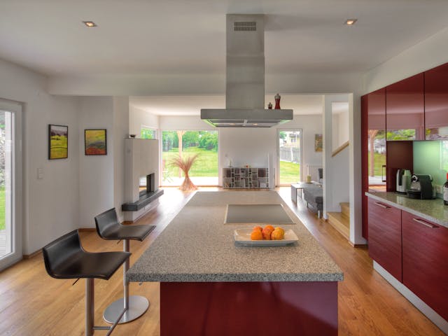 Fertighaus Volders von Regnauer Hausbau Schlüsselfertig ab 261445€, Pultdachhaus Innenansicht 4