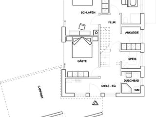 Fertighaus Waakirchen von Regnauer Hausbau Schlüsselfertig ab 520390€, Satteldach-Klassiker Grundriss 2