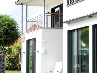 Fertighaus Waldeck von Becker 360 Schlüsselfertig ab 528100€, Cubushaus Außenansicht 9