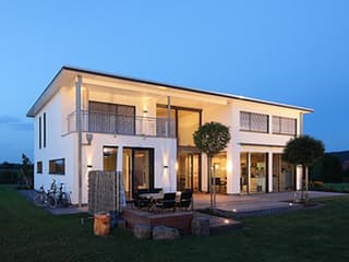 Fertighaus Waldeck von Becker 360 Schlüsselfertig ab 528100€, Cubushaus Außenansicht 5