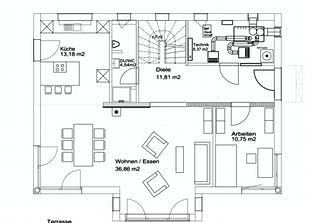 Walmdach 174 Grundriss