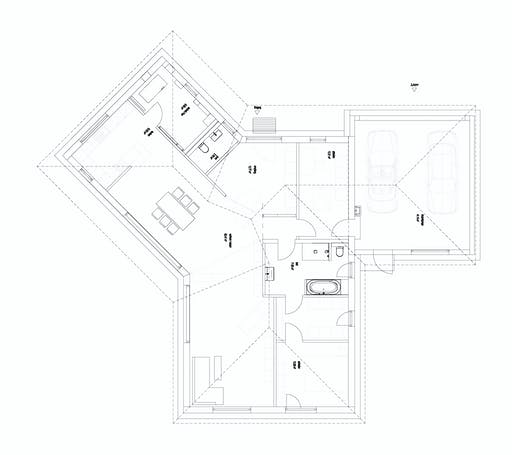Luxhaus Walmdach 190 Floorplan 1
