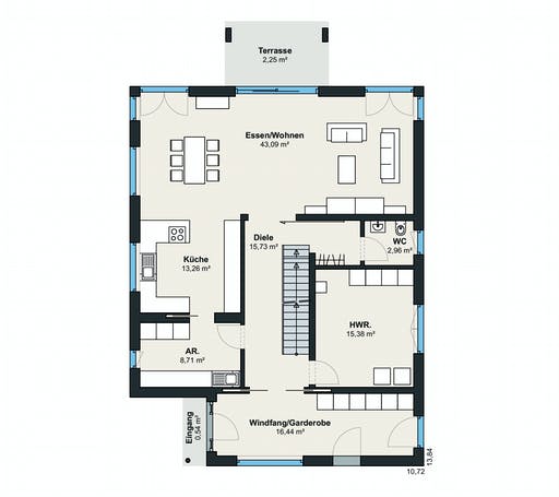 Weberhaus Kundenhaus 17 Floorplan 1