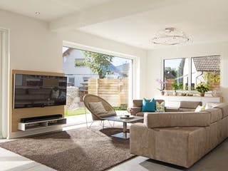 Fertighaus Kundenhaus 18 - Individuelle Planung von WeberHaus, Stadtvilla Innenansicht 1