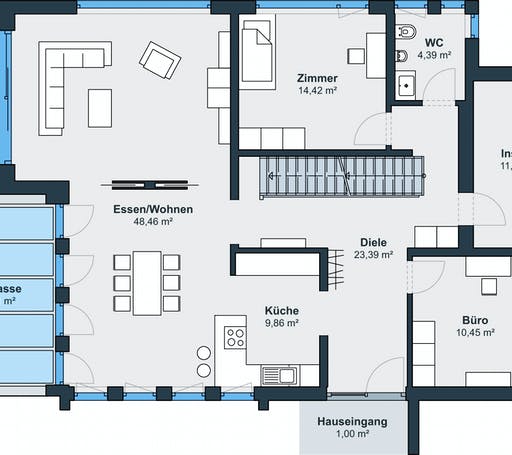 Weberhaus Ausstellungshaus Fellbach Floorplan 1