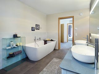Fertighaus Ausstellungshaus Fellbach Stadtvilla von WeberHaus Schlüsselfertig ab 525000€, Stadtvilla Innenansicht 6