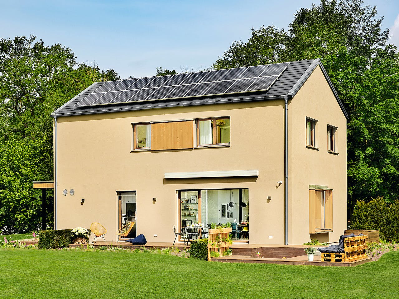 Einfamilienhaus Ausstellungshaus RheinauLinx sunshine 220 von